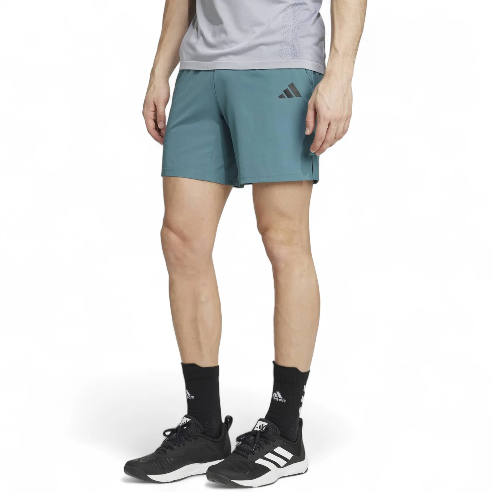 adidas GYM+ SHORT 5in Green