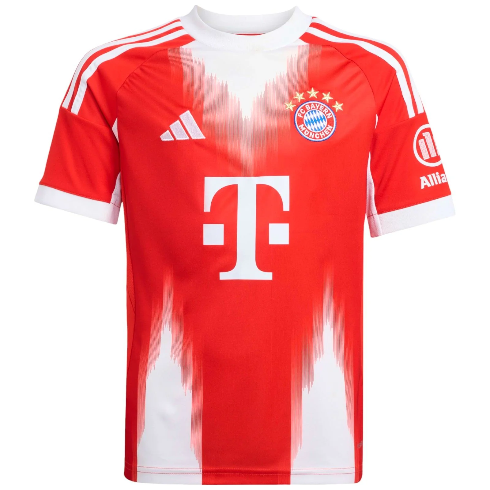 adidas FC Bayern Football 2025/26 Kids SS Home Jersey