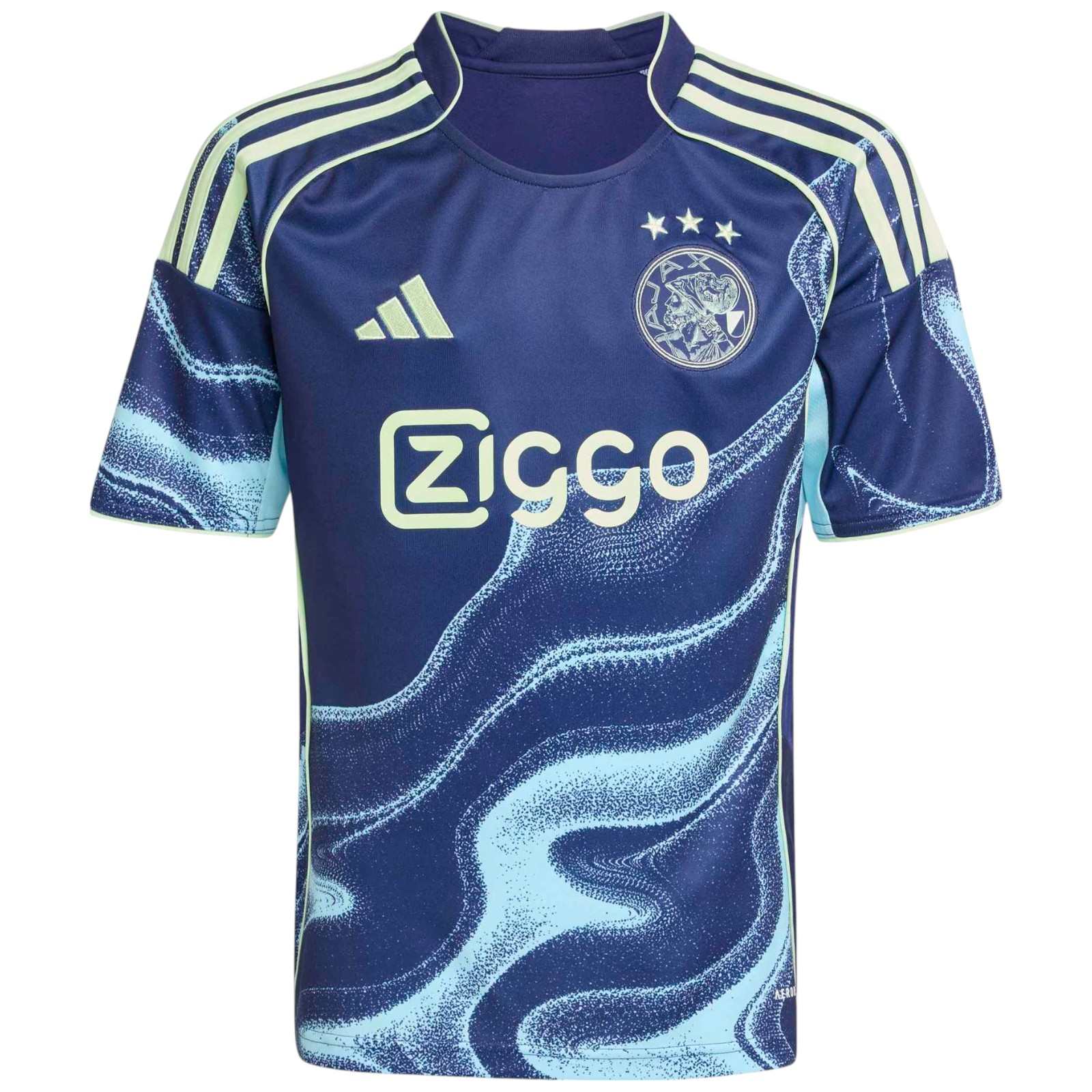 adidas Ajax Football 2025/26 Kids Short Sleeved Away Jersey