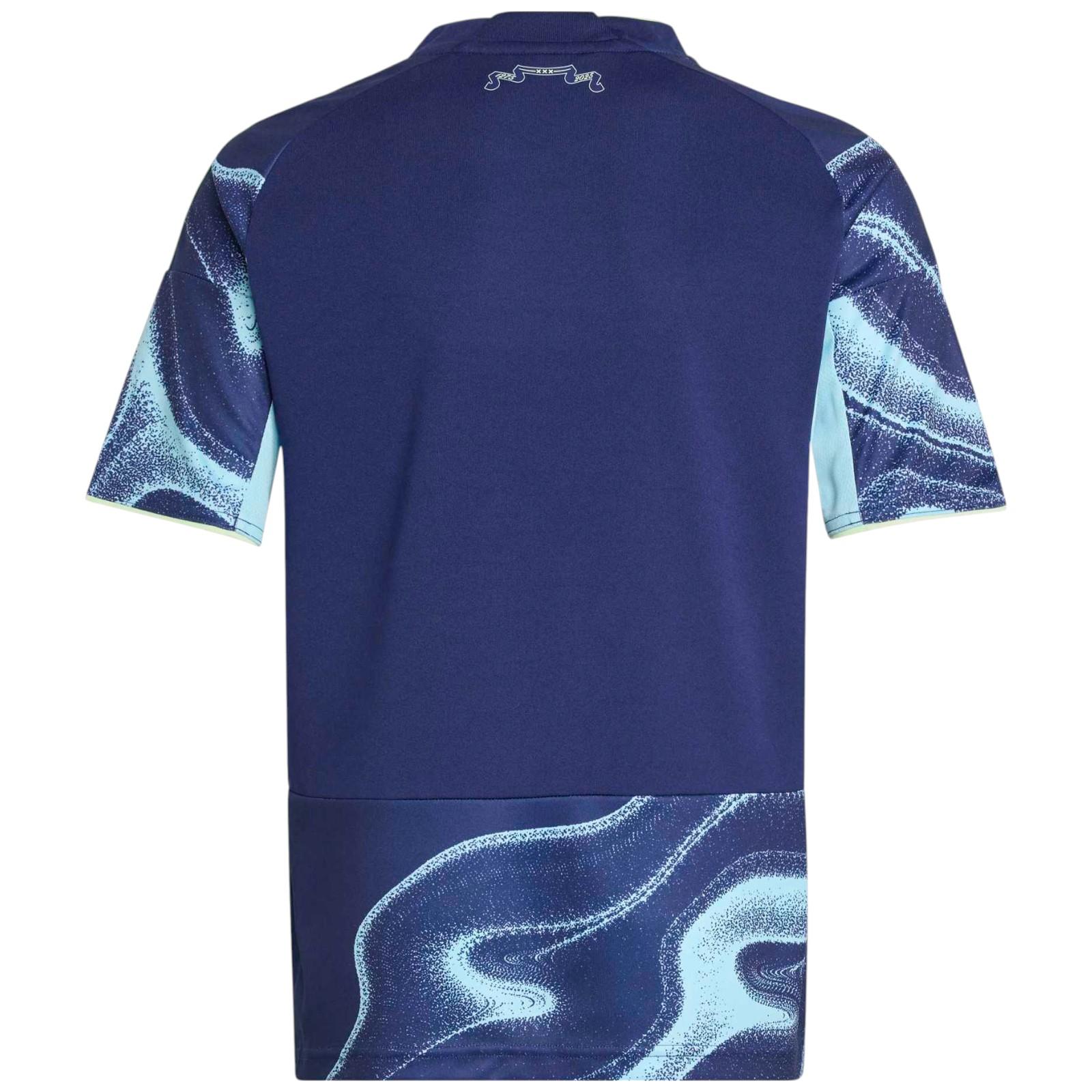 adidas Ajax Football 2025/26 Kids Short Sleeved Away Jersey