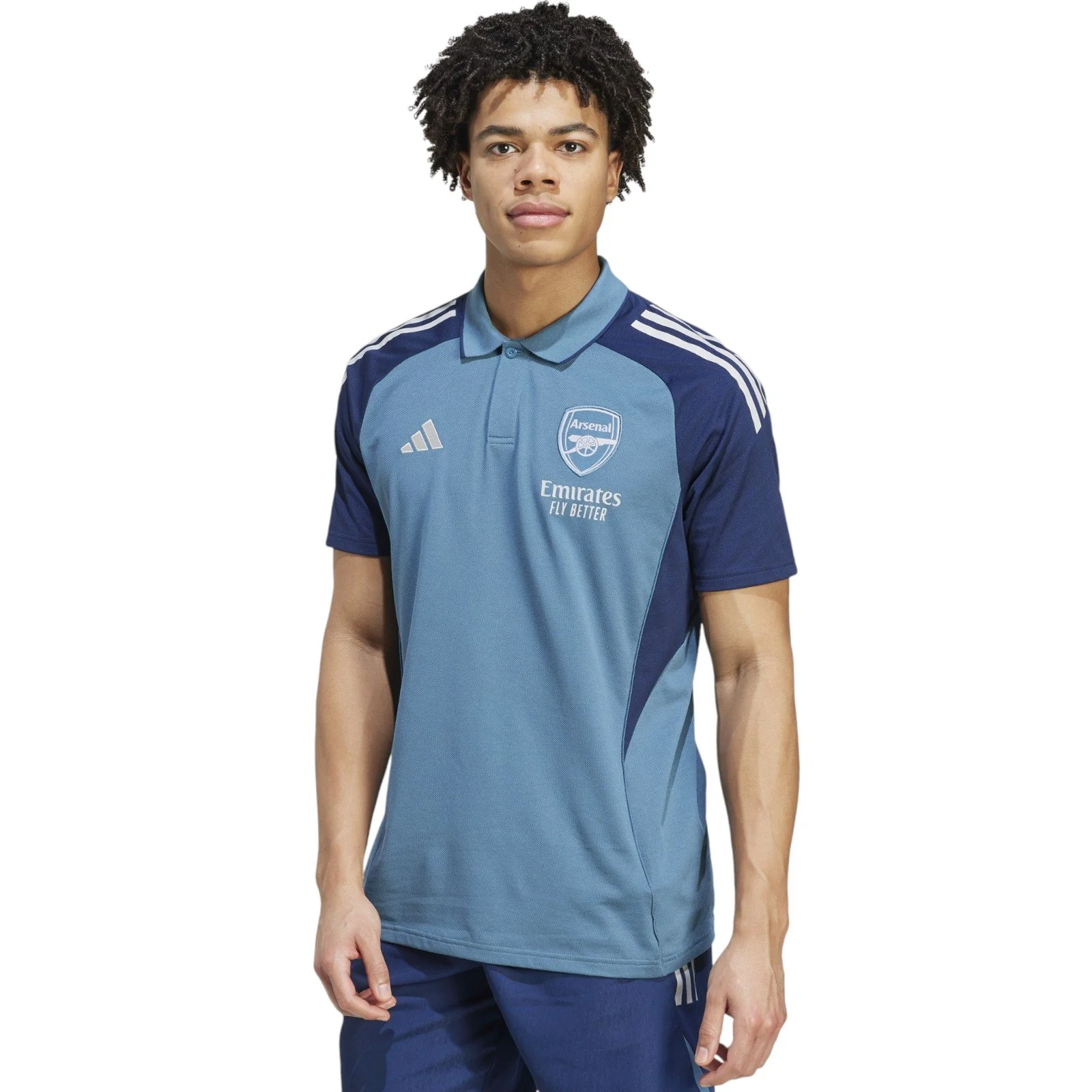 adidas Arsenal Football 2025/26 Adults SS Polo Shirt