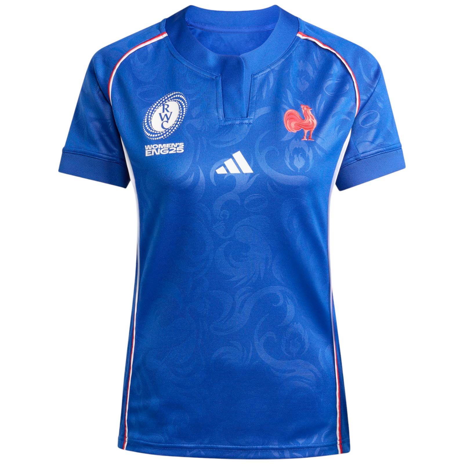 adidas France Rugby WRWC2 2025/26 Womens Home Replica Jersey