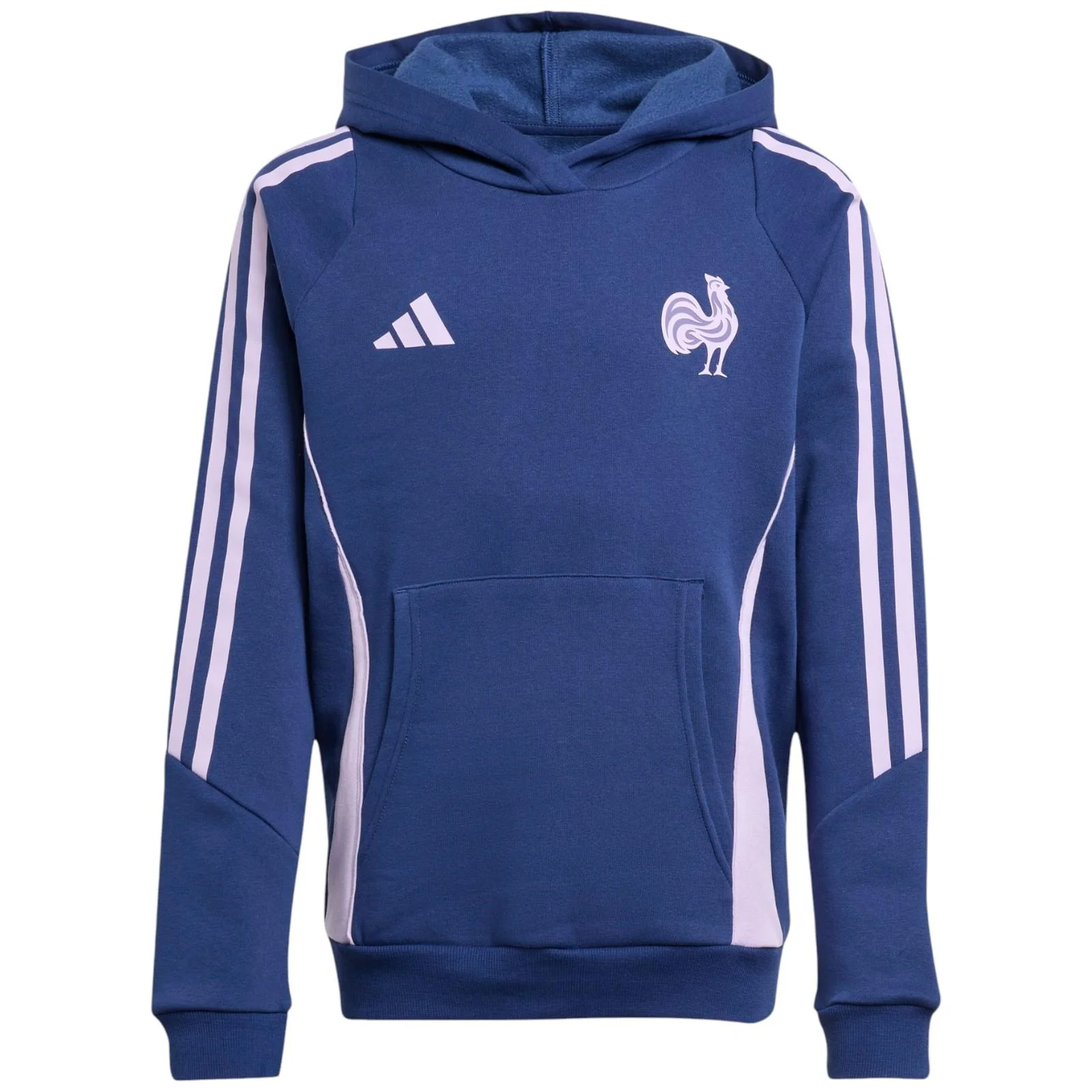 adidas France Rugby WRWC2 2025/26 Kids Fleece Hoodie