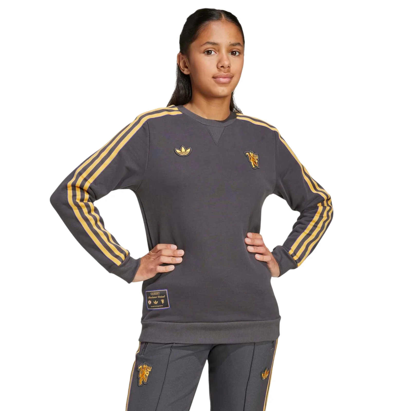 adidas Manchester United Football 2025/26 Kids Sweatshirt