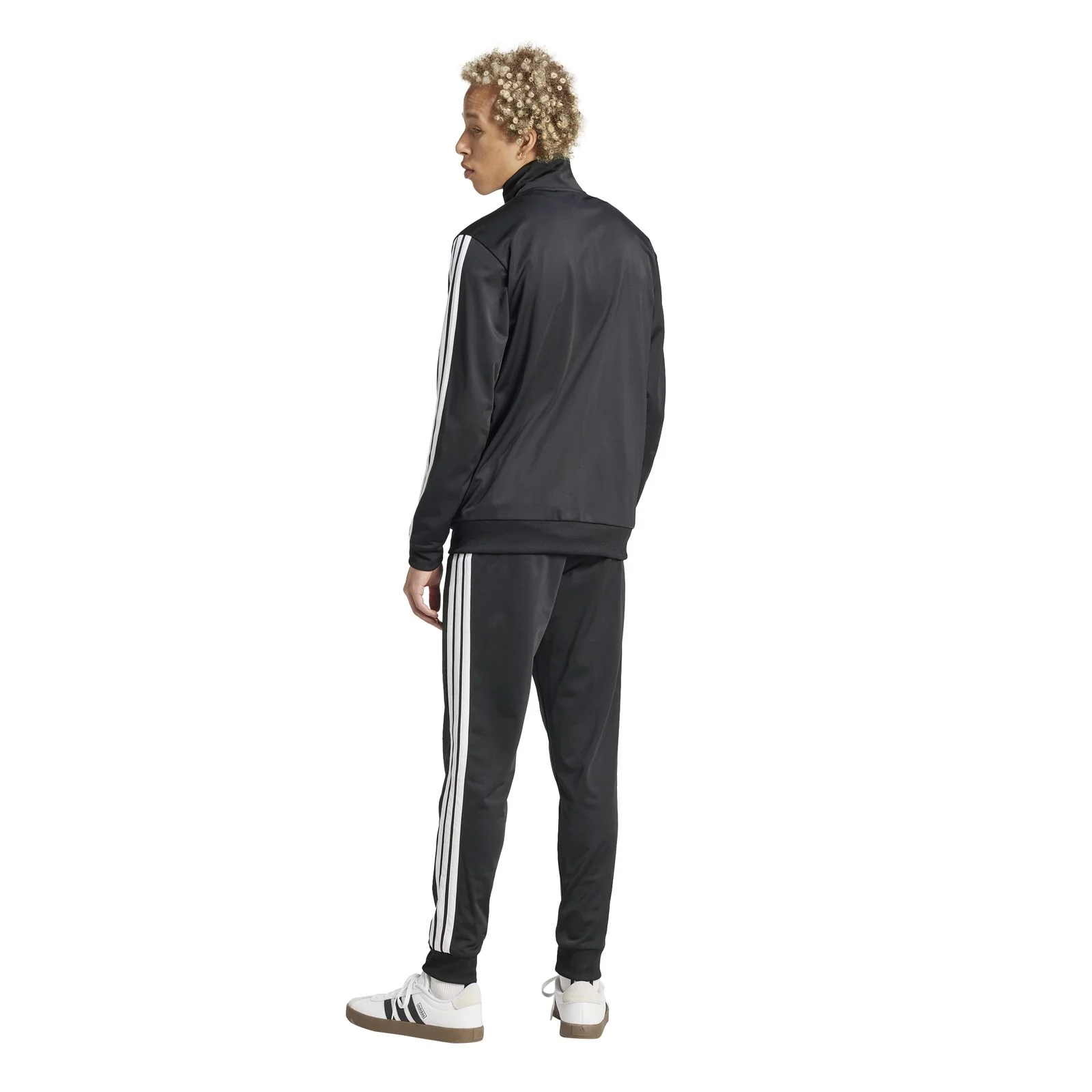 adidas 3S TR TT TS Mens FZ Top Black
