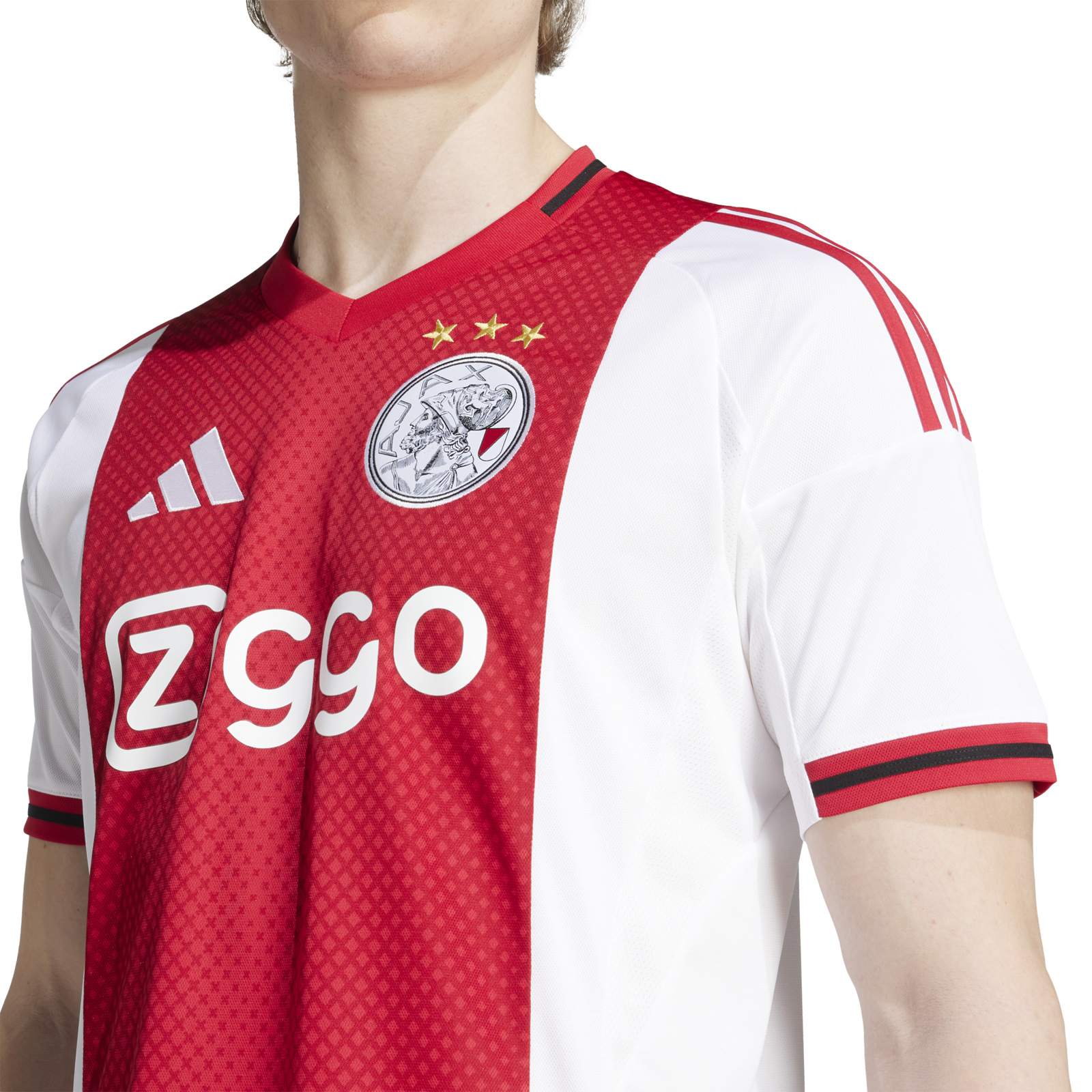 3592-adidas-ajax-football-2025-26-mens-short-sleeved-home-jersey-5.jpg adidas Ajax Football 2025/26 Mens Short Sleeved Home Jersey