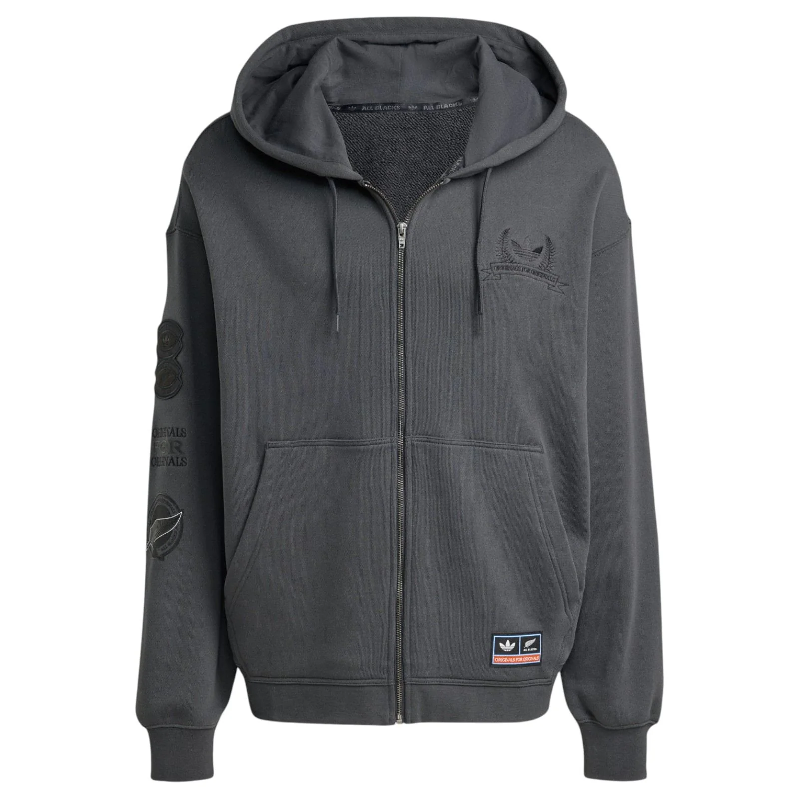 adidas ALL BLACKS Full-Zip Hoodie