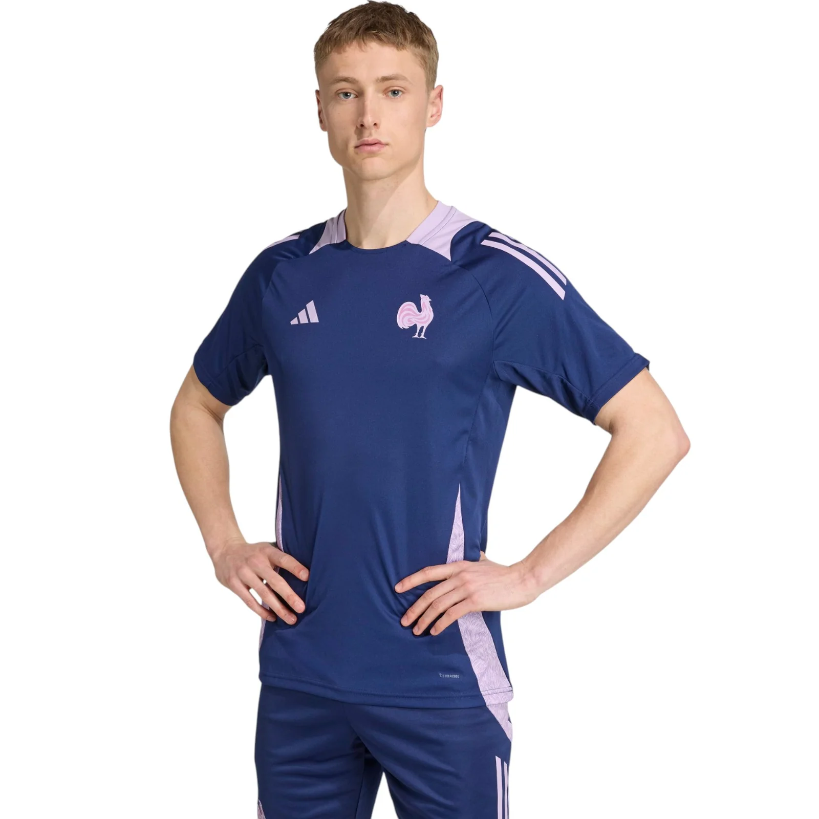 adidas France Rugby WRWC2 2025/26 Mens Performance T-Shirt