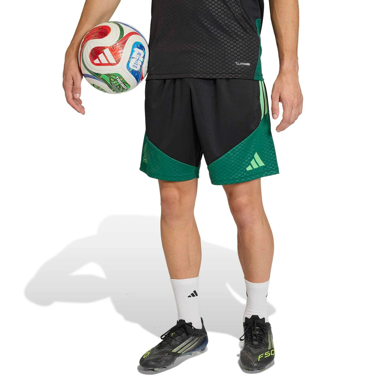 adidas Mexico Football World Cup 2026 Adults Tiro Training Shorts