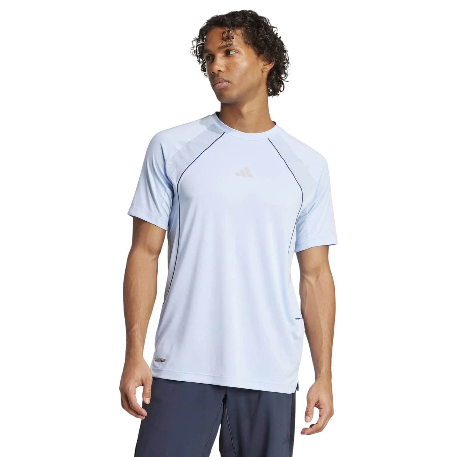 3957-adidas-mens-tech-app-tee-blue-1.webp adidas Mens TECH APP TEE Blue