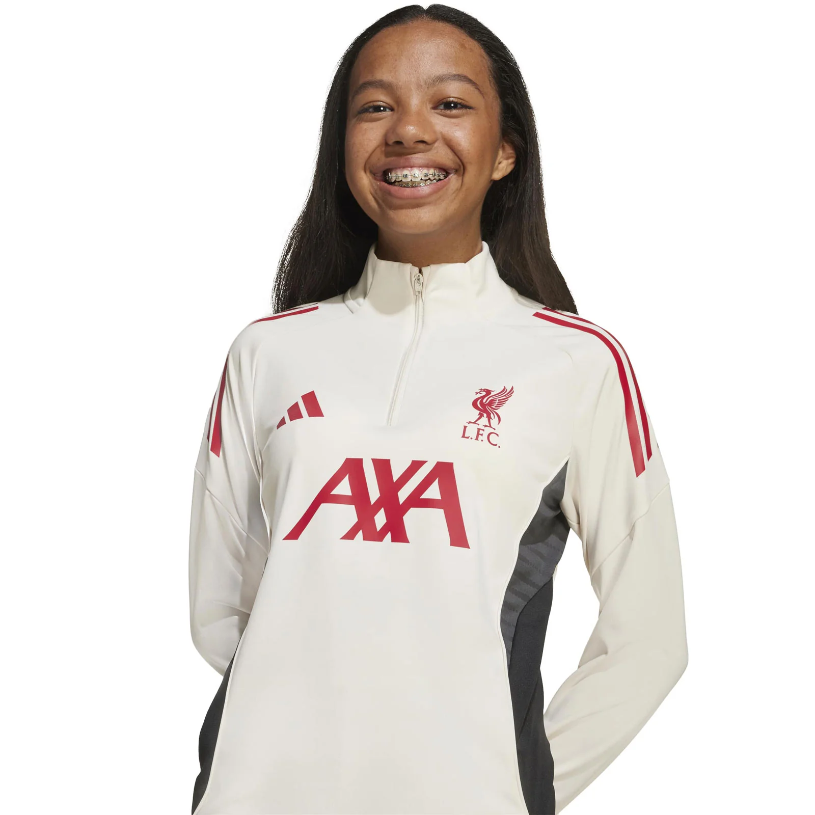 396-adidas-liverpool-football-2025-26-kids-half-zip-training-top-3.webp adidas Liverpool Football 2025/26 Kids Half-Zip Training Top