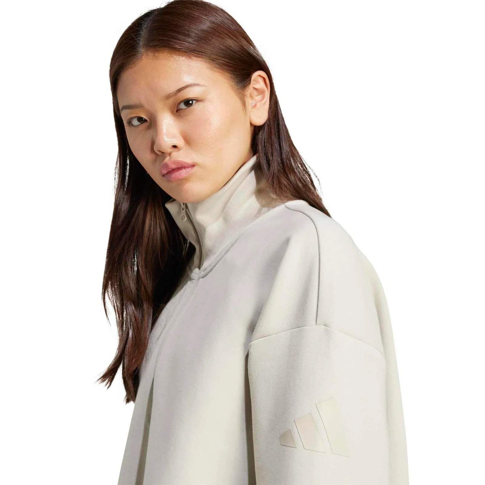 4057-adidas-soft-lux-womens-half-zip-loose-fit-sweatshirt-5.webp adidas Soft Lux Womens Half-Zip Loose-Fit Sweatshirt