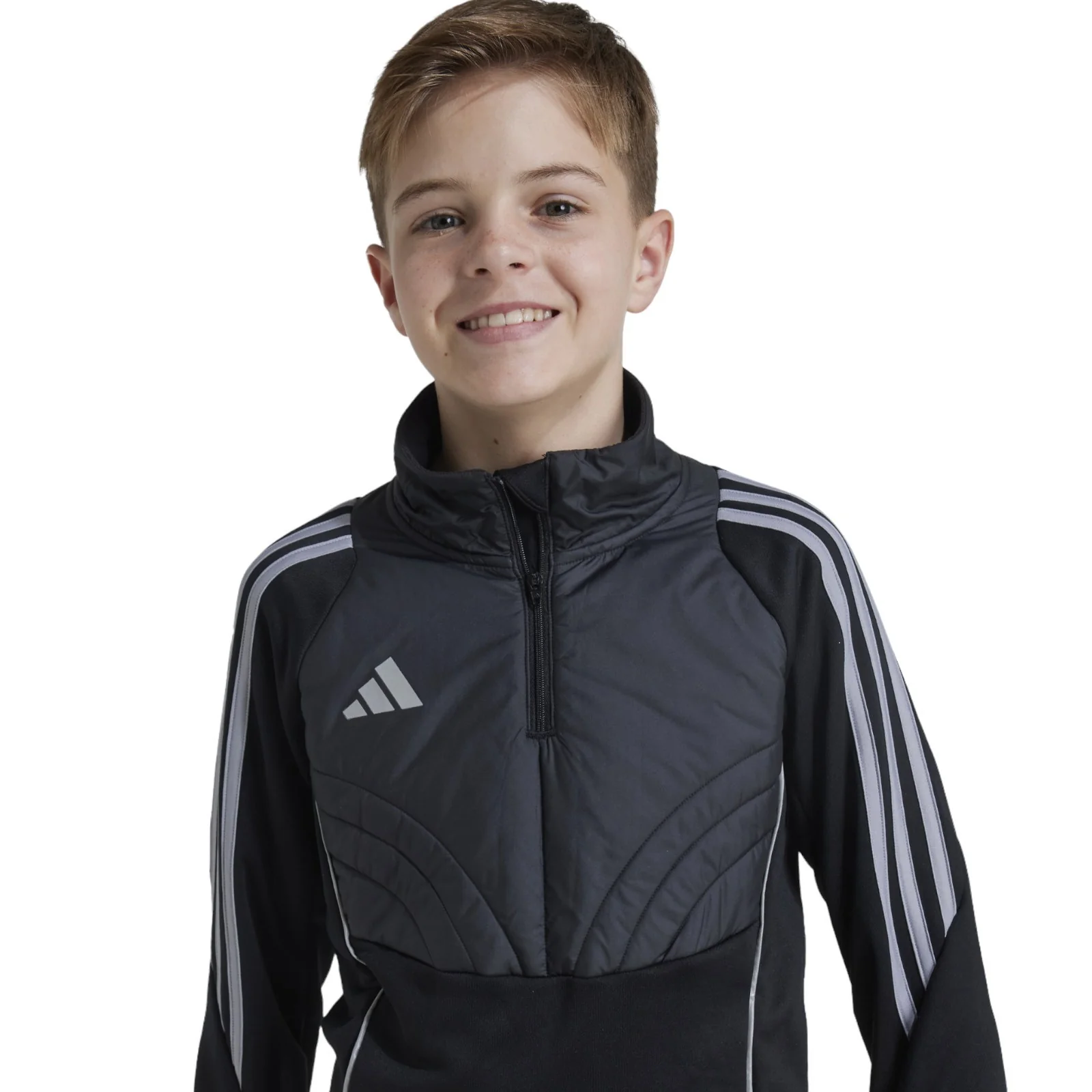 adidas Tiro 2024/25 Winterized Kids Quarter-Zip Training Top