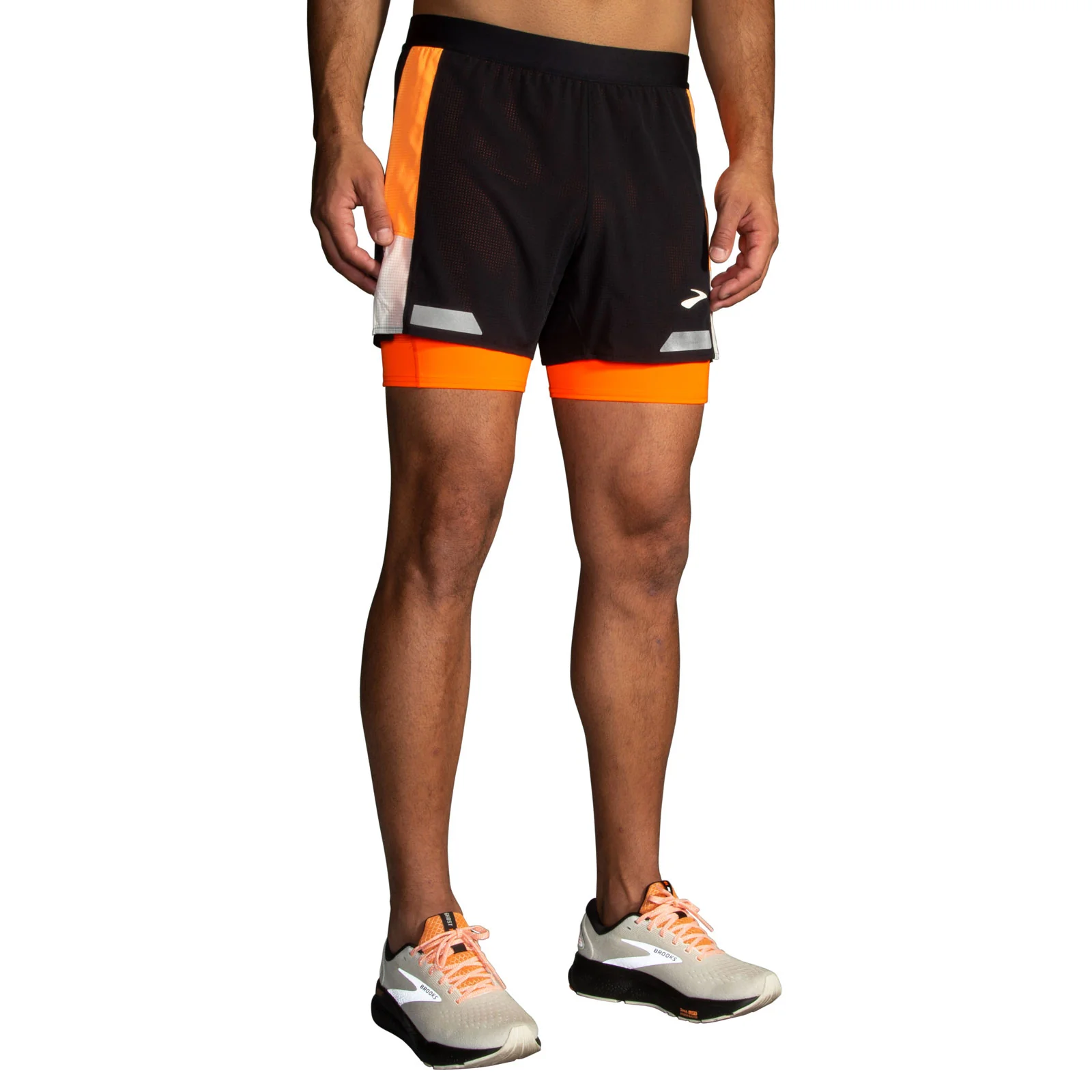 Brooks Run Visible 2.0 Mens 5" 2in1 Shorts