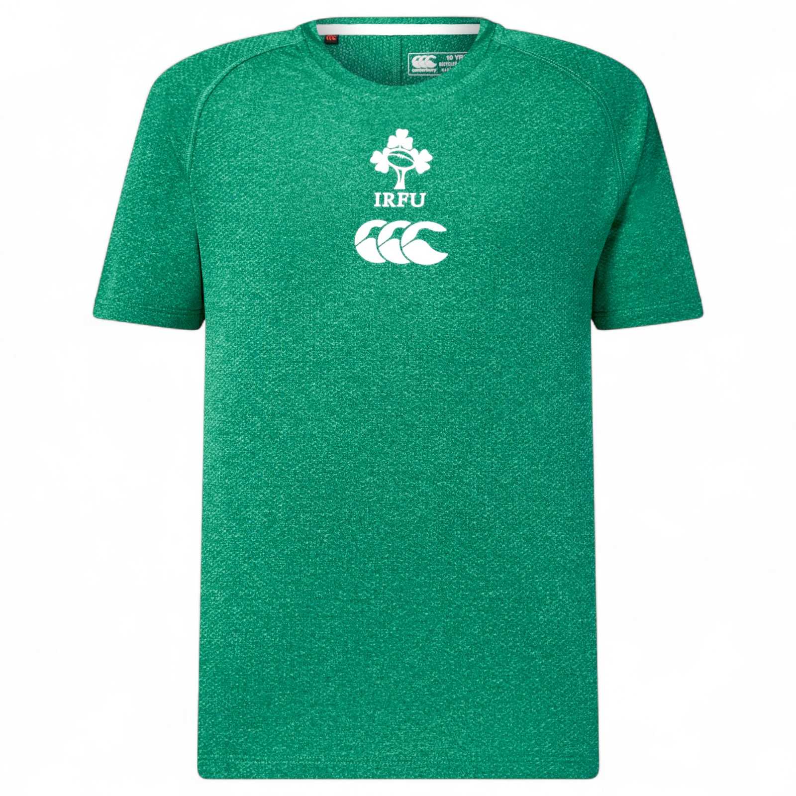 Canterbury IRFU Ireland Rugby 2025/26 Kids Elite Train Tee