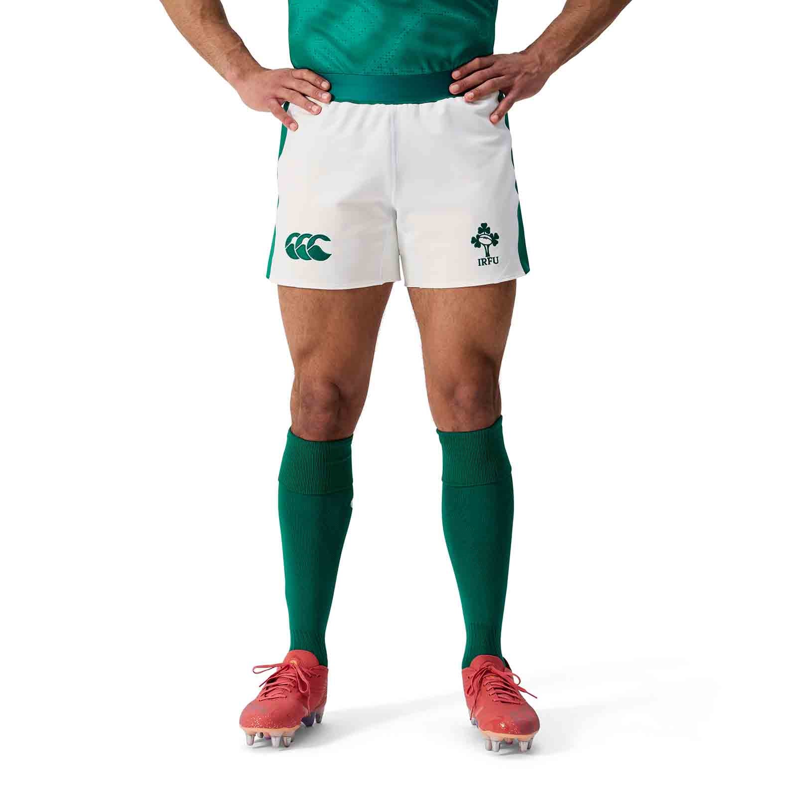 Ireland Rugby Fall Short Canterbury IRFU Ireland Rugby 2025/26 Mens Home Match Short - Elverys ...