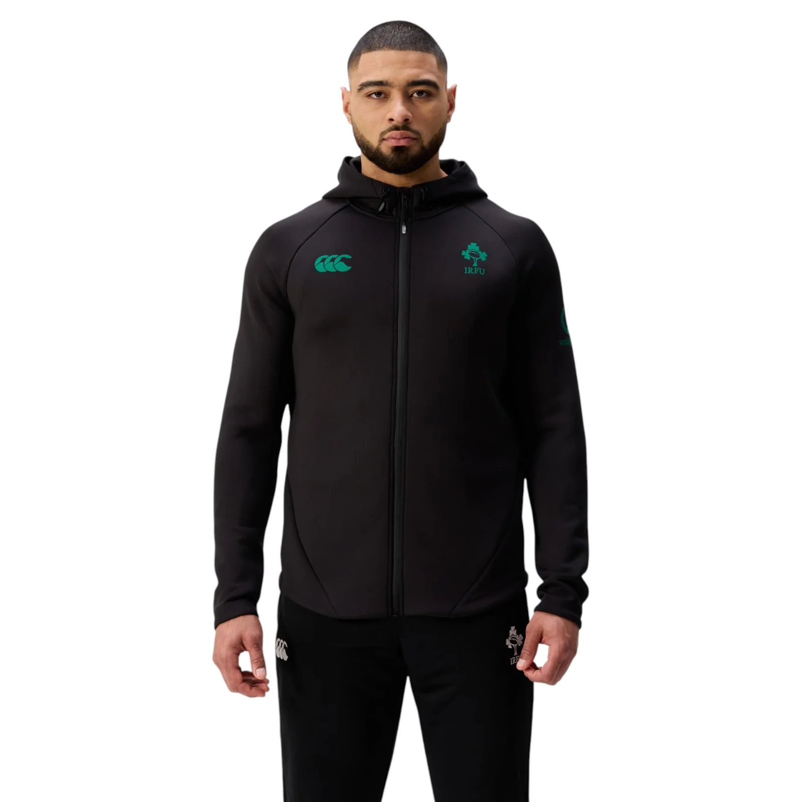 Canterbury IRFU Ireland Rugby 2025/26 Mens Tech Train Hoodie