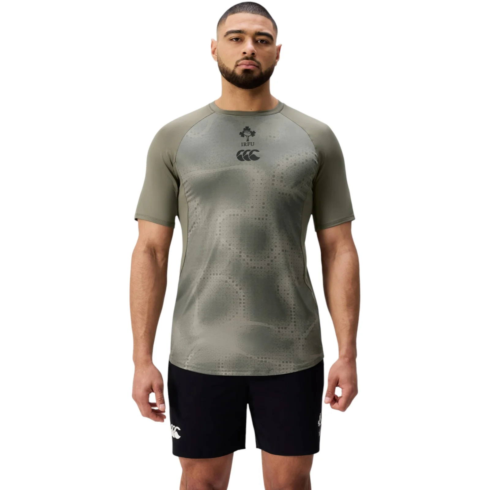 Canterbury IRFU Ireland Rugby Superlight Mens Train T-Shirt