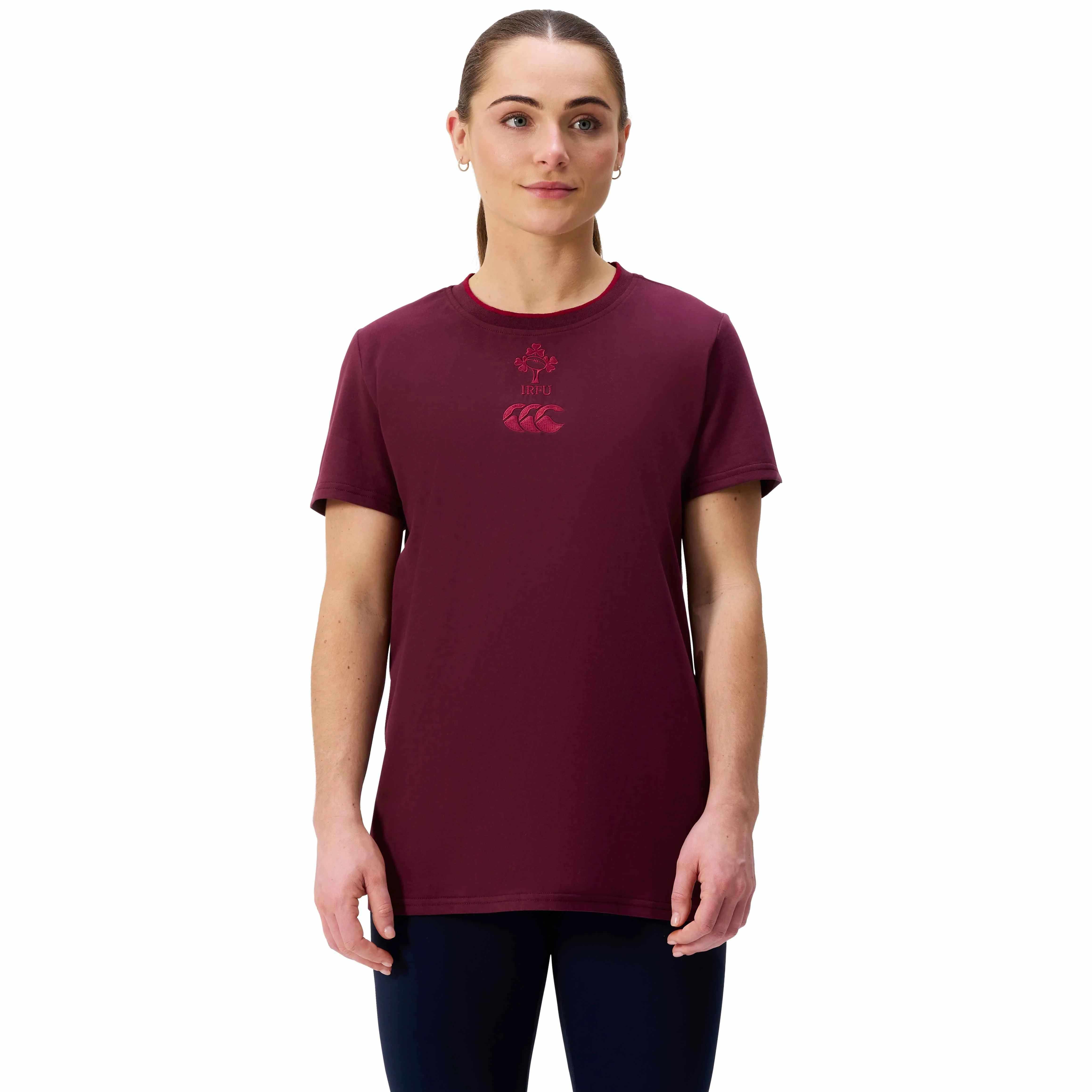 Canterbury IRFU Ireland Rugby Womens 2025/26 SS T-Shirt