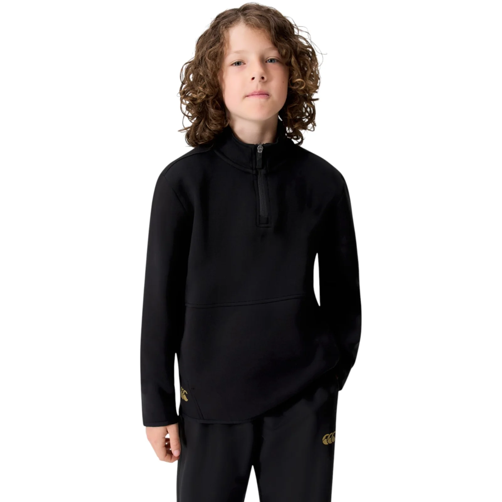 Canterbury Kids TEMPO QZ Sweat JU Black