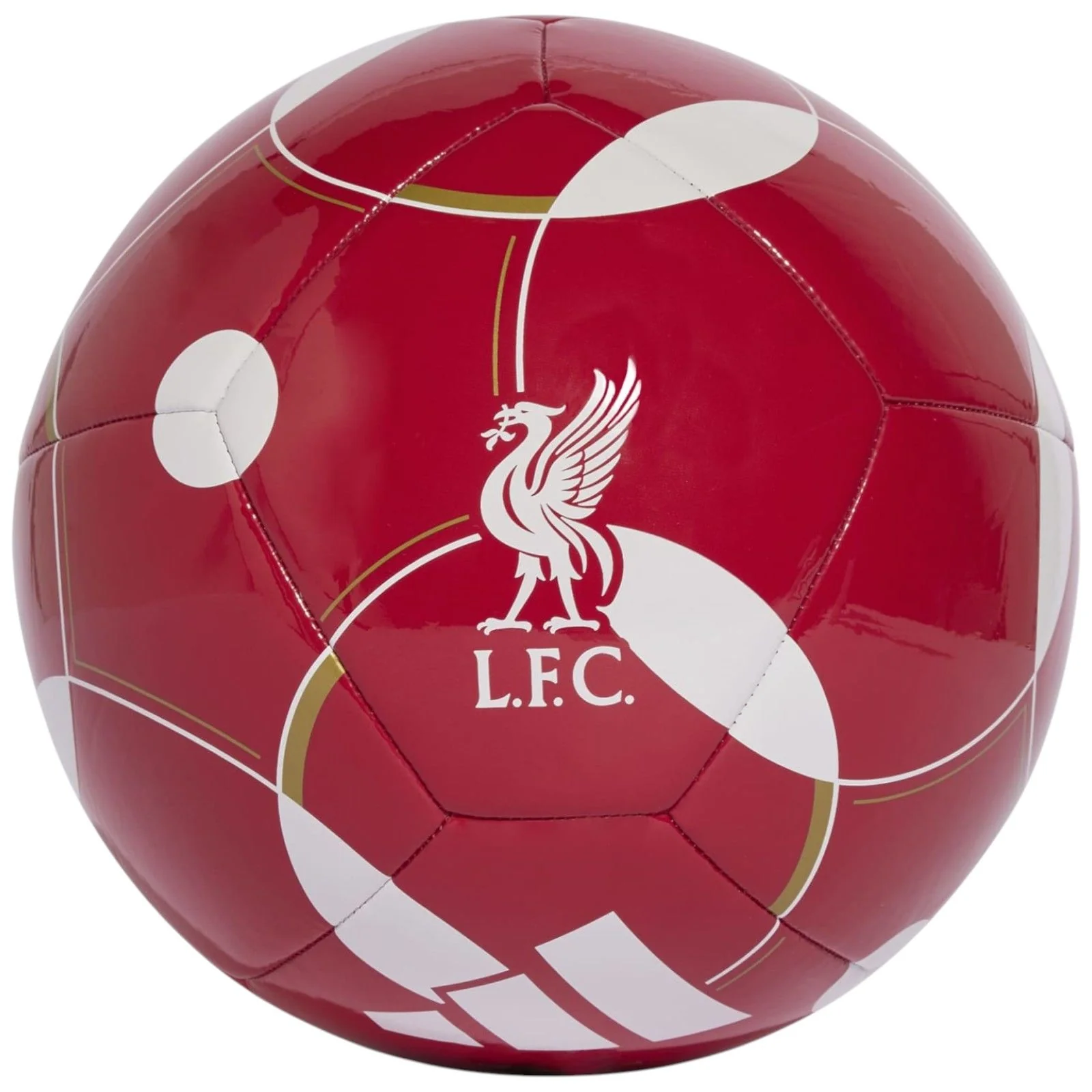 adidas Liverpool Football Home Club Ball - Size 5