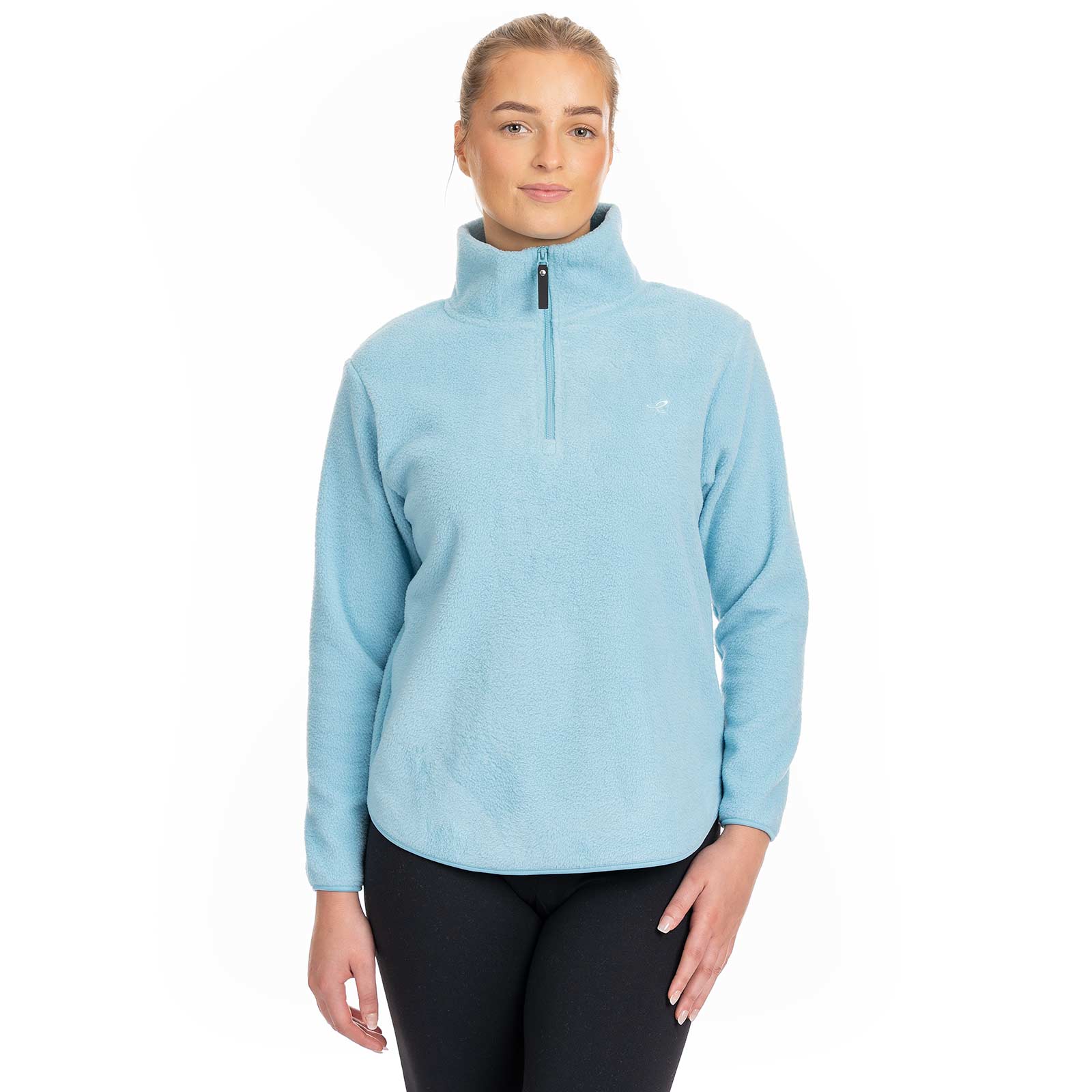 Energetics Amelia Womens Half-Zip Full-Length Fleece Top