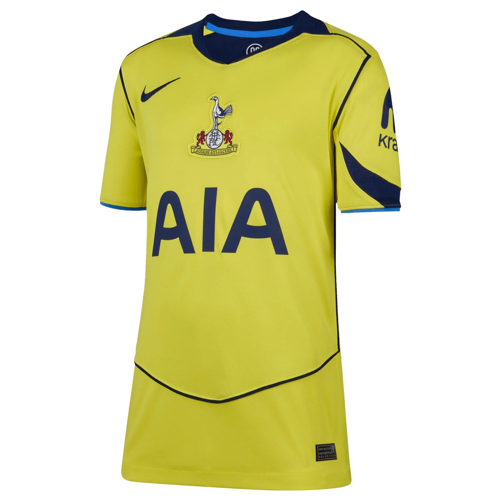 Nike Tottenham Hotspur 2025/26 Stadium Third Kids Dri-FIT Total 90 Soccer Replica Jersey