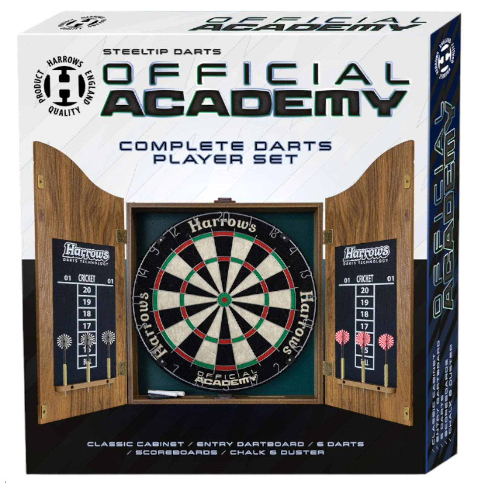 Harrows Dartboard & Cabinet Starter