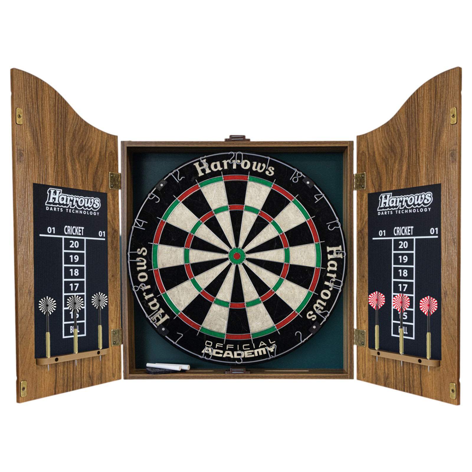 Harrows Dartboard & Cabinet Starter