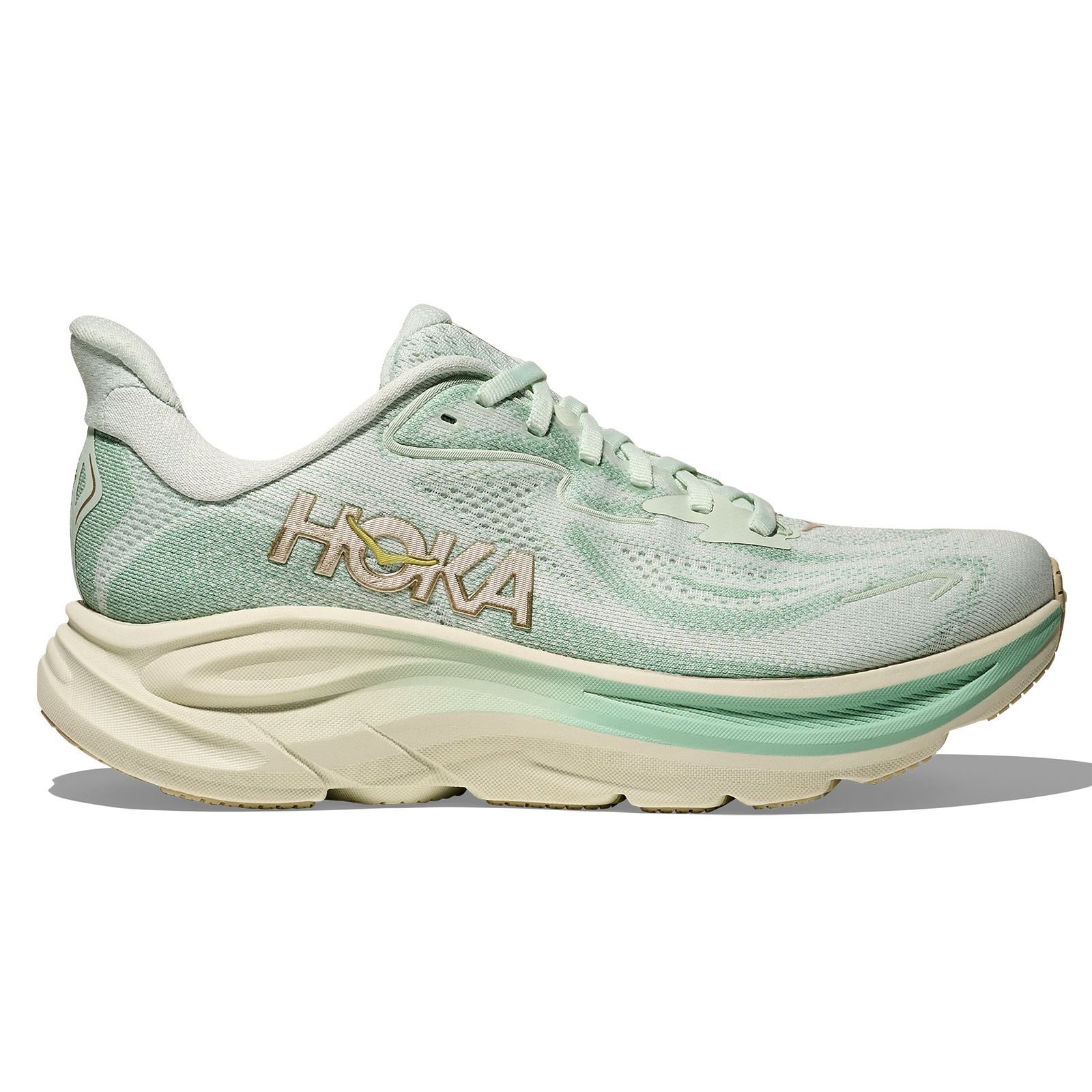 HOKA Womens CLIFTON 10 Green
