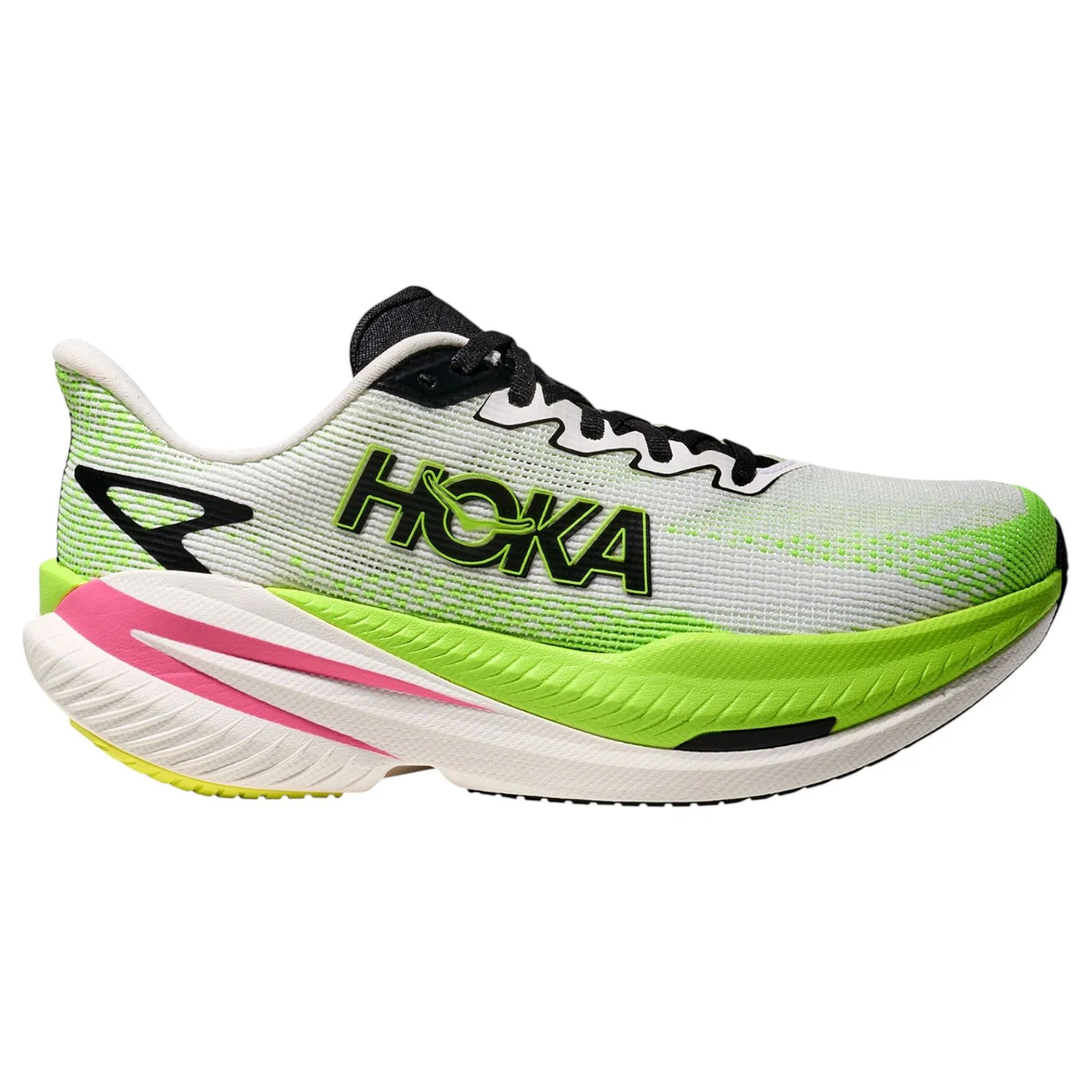 HOKA Womens MACH X 3 White/Green
