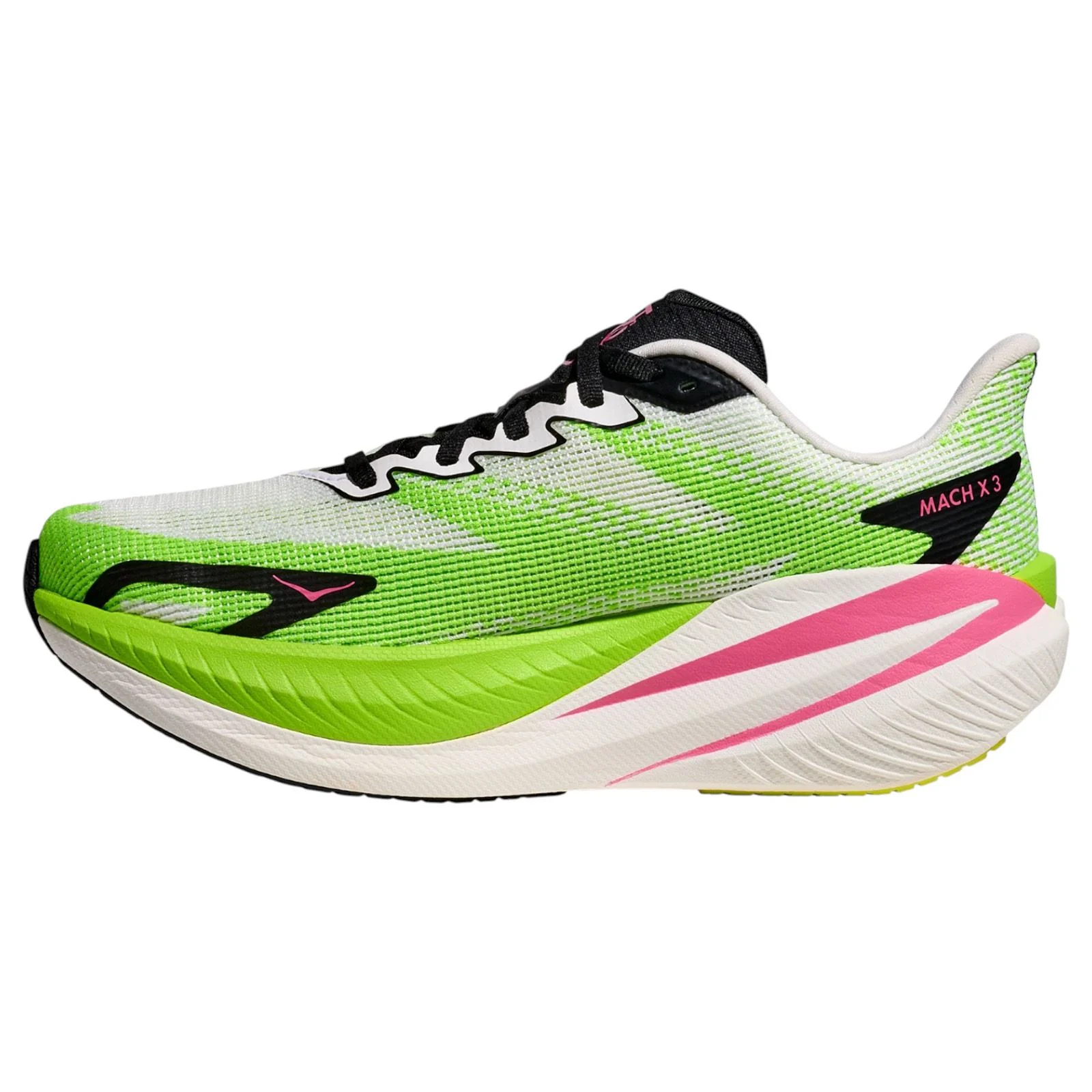 HOKA Womens MACH X 3 White/Green