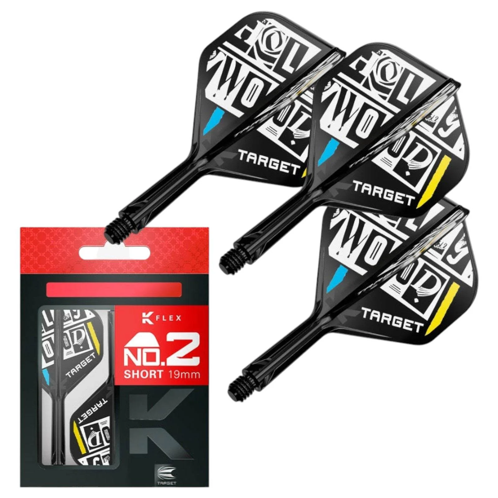 Target Darts Chris Dobey 'Hollywood' K-Flex No.2 Flights