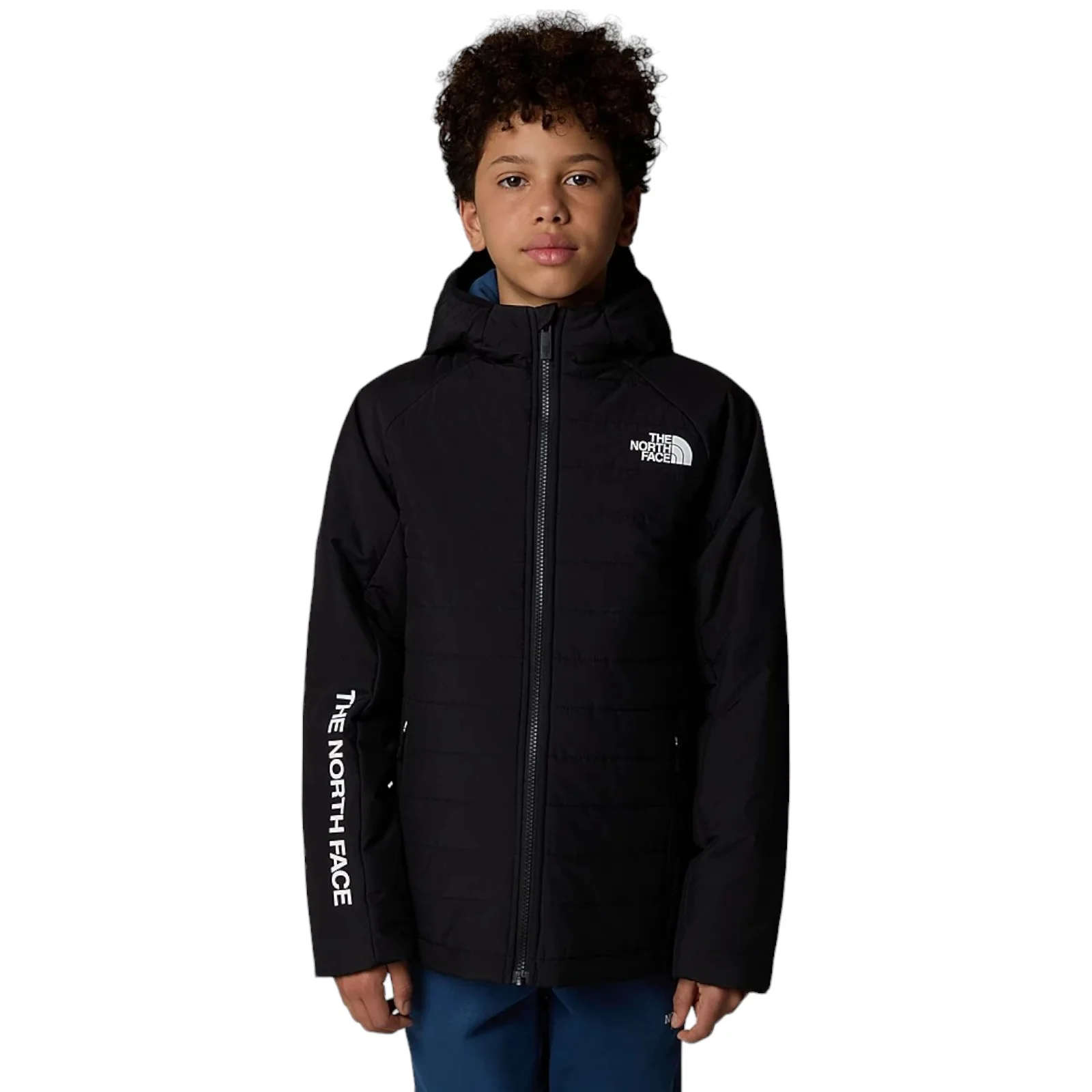 The North Face Never Stop Kids Full-Zip Hooded Synthetic Jacket
